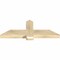 Ekena Millwork Eugene Rough Sawn Timber Gable Bracket, Douglas Fir, 48"W x 18"H x 4"D x 6"F, 9/12 Pitch GBW048X18X0406EUG00RDF - alternate 2